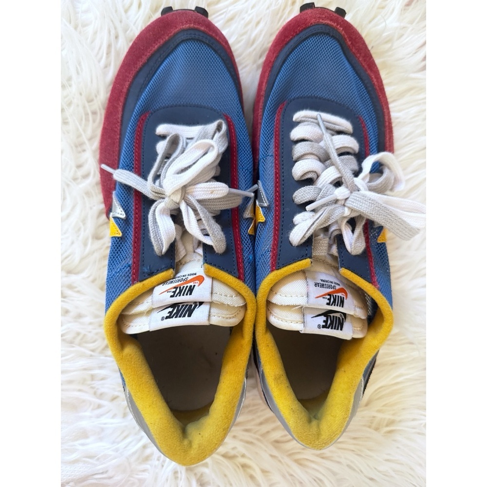 Limited Edition sacai x Nike LDWaffle Varsity Blue Colonlock Sneakers Shoes 10.5 - Picture 11 of 13